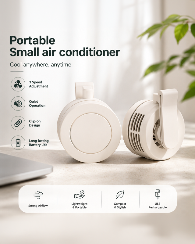 Usb Portable Mini Small Halter Portable Electric Fan