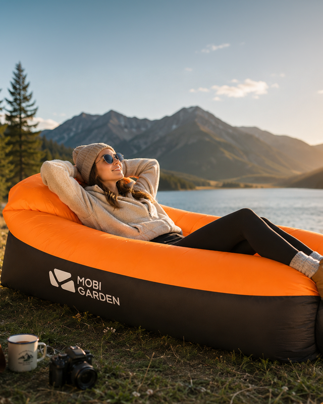 Beach Portable Lazy Inflatable Sofa Bed